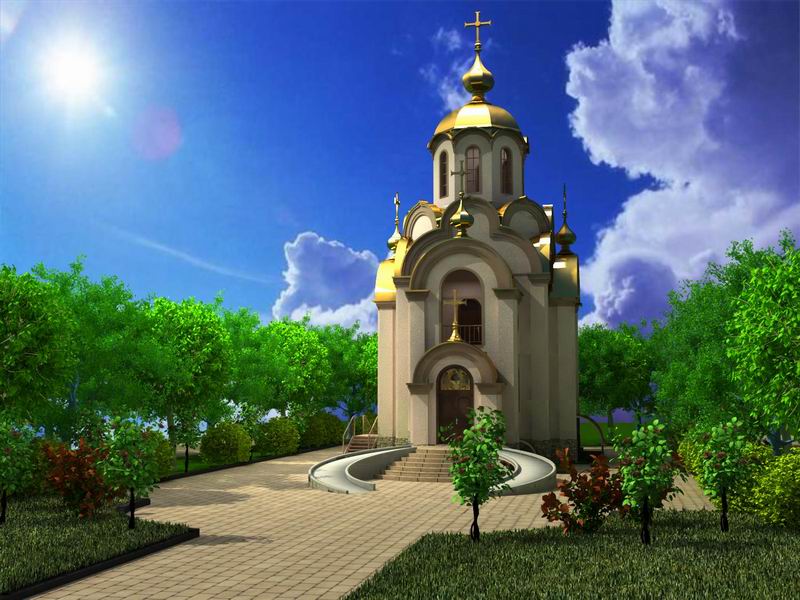 Православная церковь Украины, расположена в Сумской области, Украина