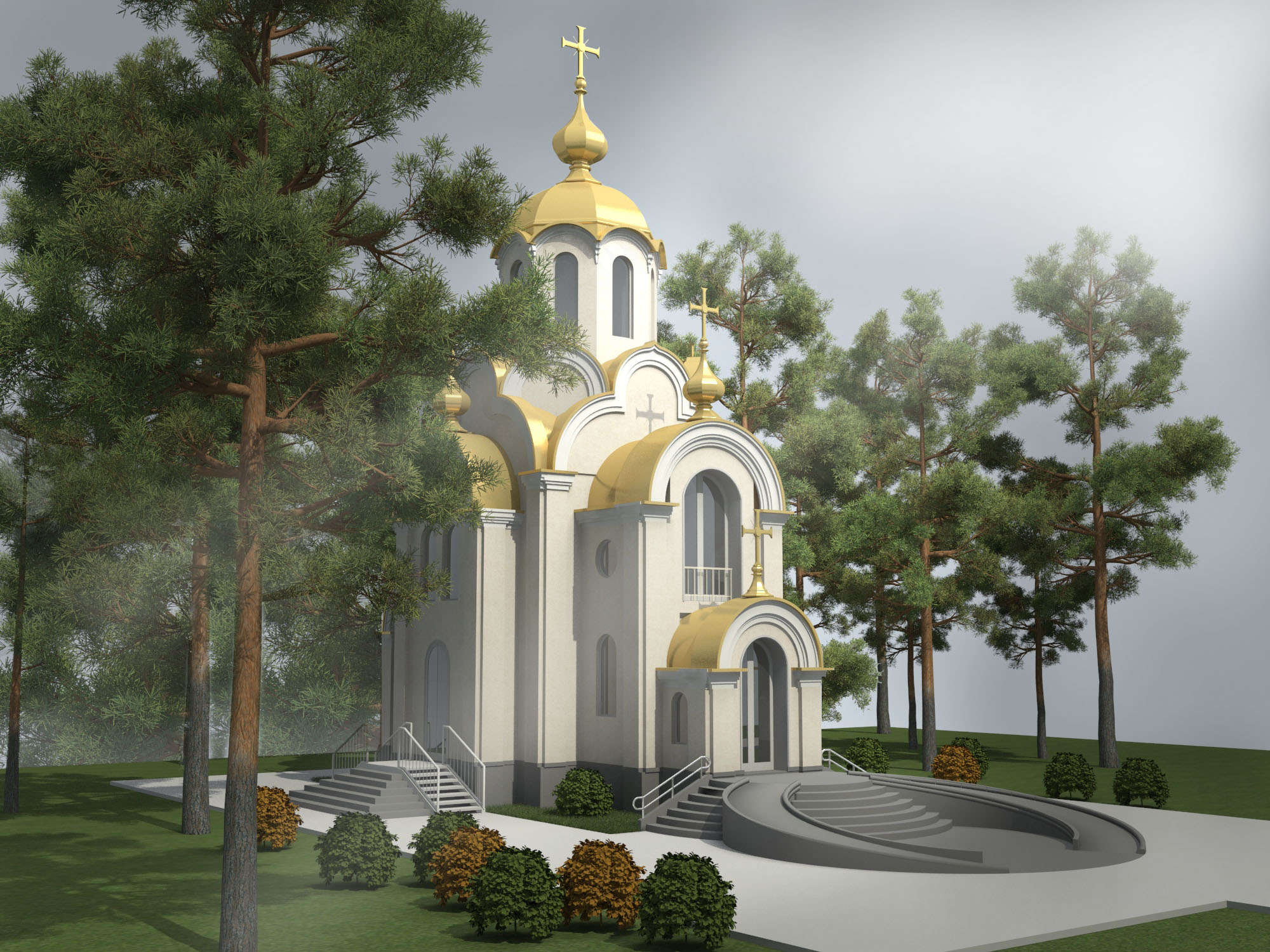 Православная церковь – одно из направлений проектирования храмов в Архилюкс