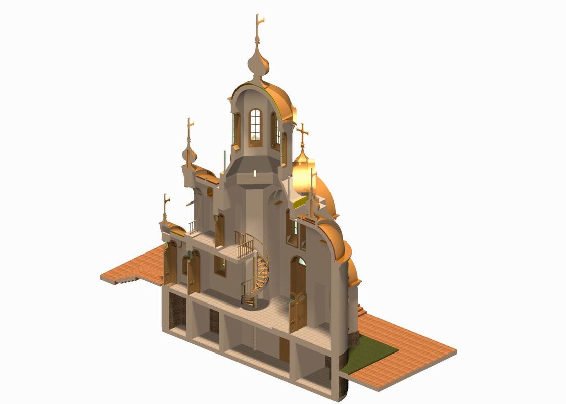 Церковь в Киеве проектирует архитектор церкви Андрей Максимов