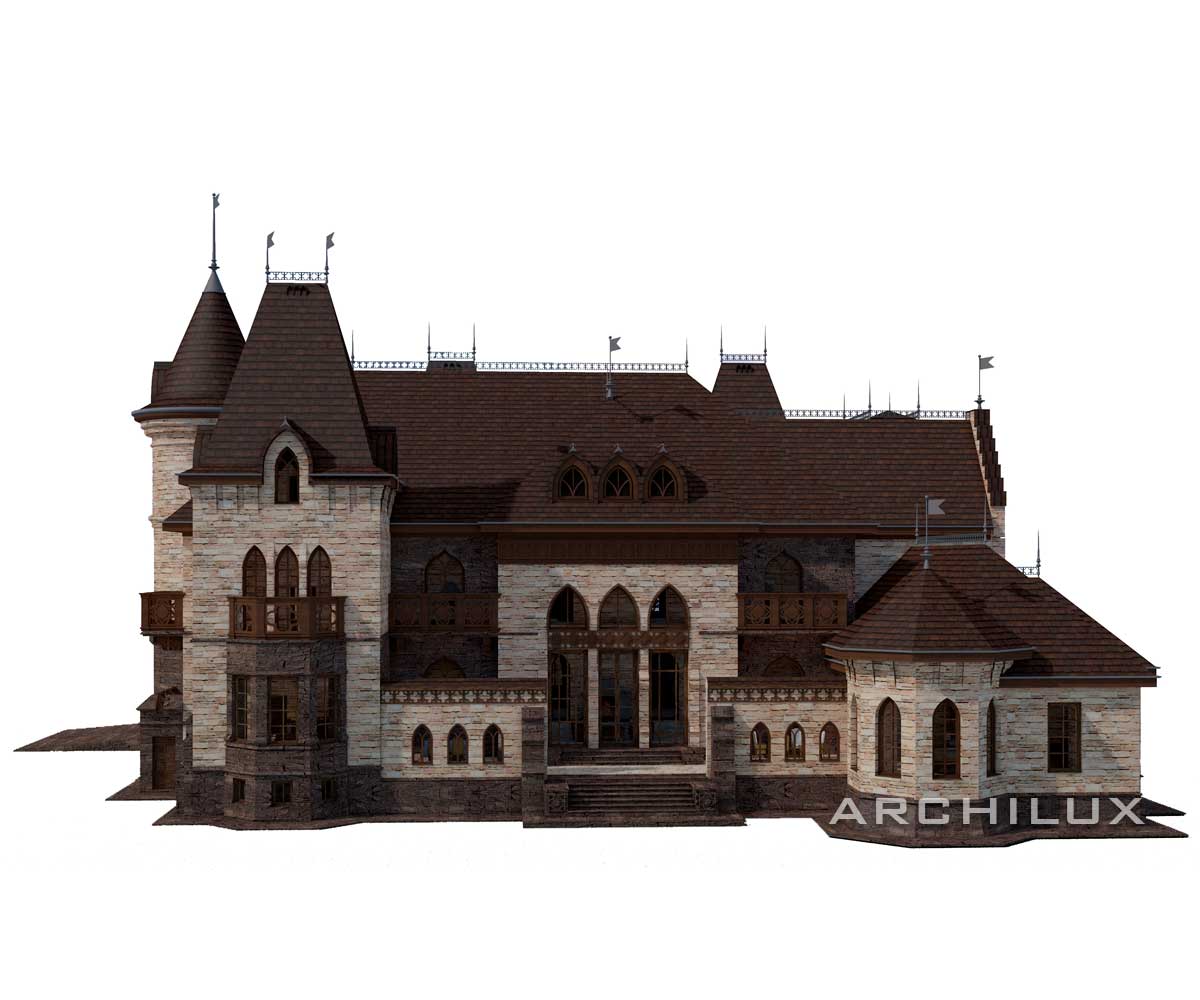 Загородный дом замок. Архитектура замков и дворцов